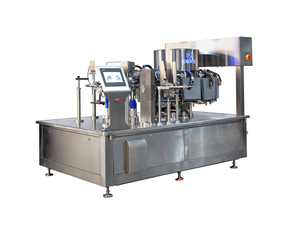 M&aacute;quina de embalagem a v&aacute;cuo com alimenta&ccedil;&atilde;o de saco KRZK12-160